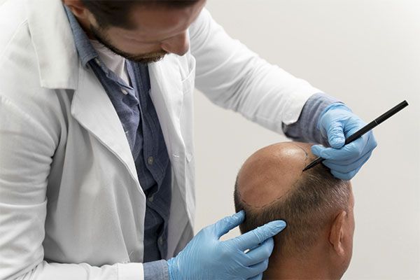 Une fois la greffe de cheveux réalisée selon la technique FUE, les résultats ne sont pas immédiats. Il faut compter environ un an pour que le résultat définitif soit visible. L'évolution de la greffe de cheveux commence dès le premier jour, lorsque l'intervention chirurgicale est terminée et que la période postopératoire commence. - Évolution de la greffe de cheveux