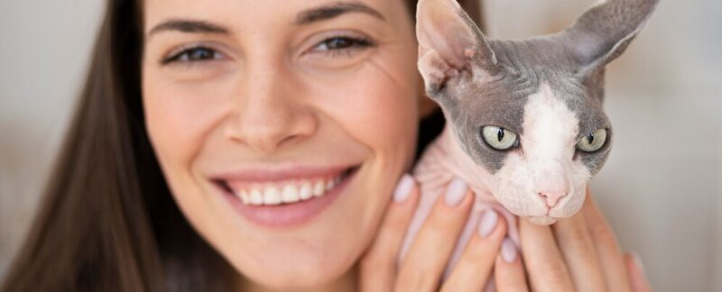 Portrait et style de vie des chats de compagnie. Syndrome de l'œil de chat