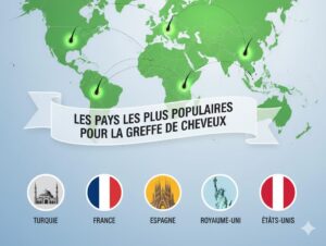 Les pays les plus populaires pour la greffe de cheveux