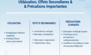 La codeine utilisation effets secondaires et precautions importantes en milieu clinique