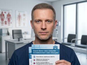 Ligne frontale adaptée à un patient plus âgé