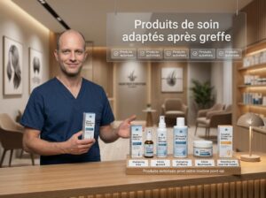 Produits de soin adaptés après greffe