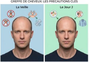 Les précautions clés la veille et le jour de l'intervention